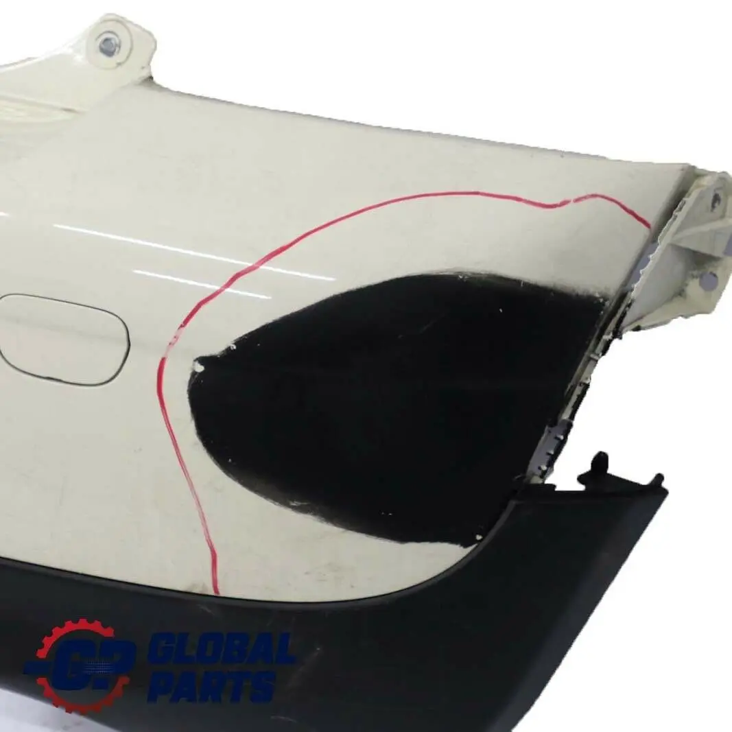 BMW Mini Cooper 1 R56 R56N R57 Panel Rear Bumper Pepper White - 850