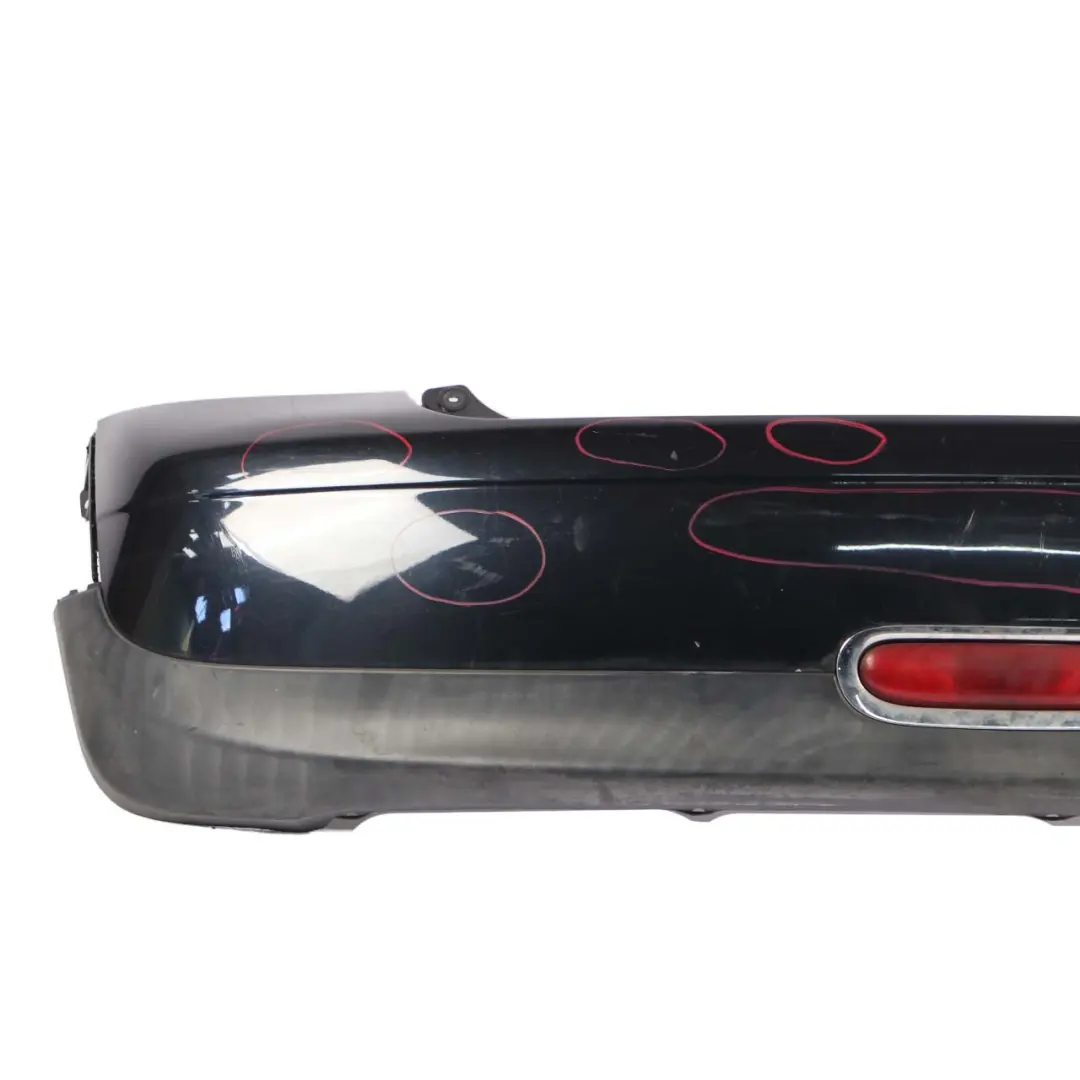 £Mini Cooper One R56 R57 Panel Rear Bumper Astro Black Metallic - A25