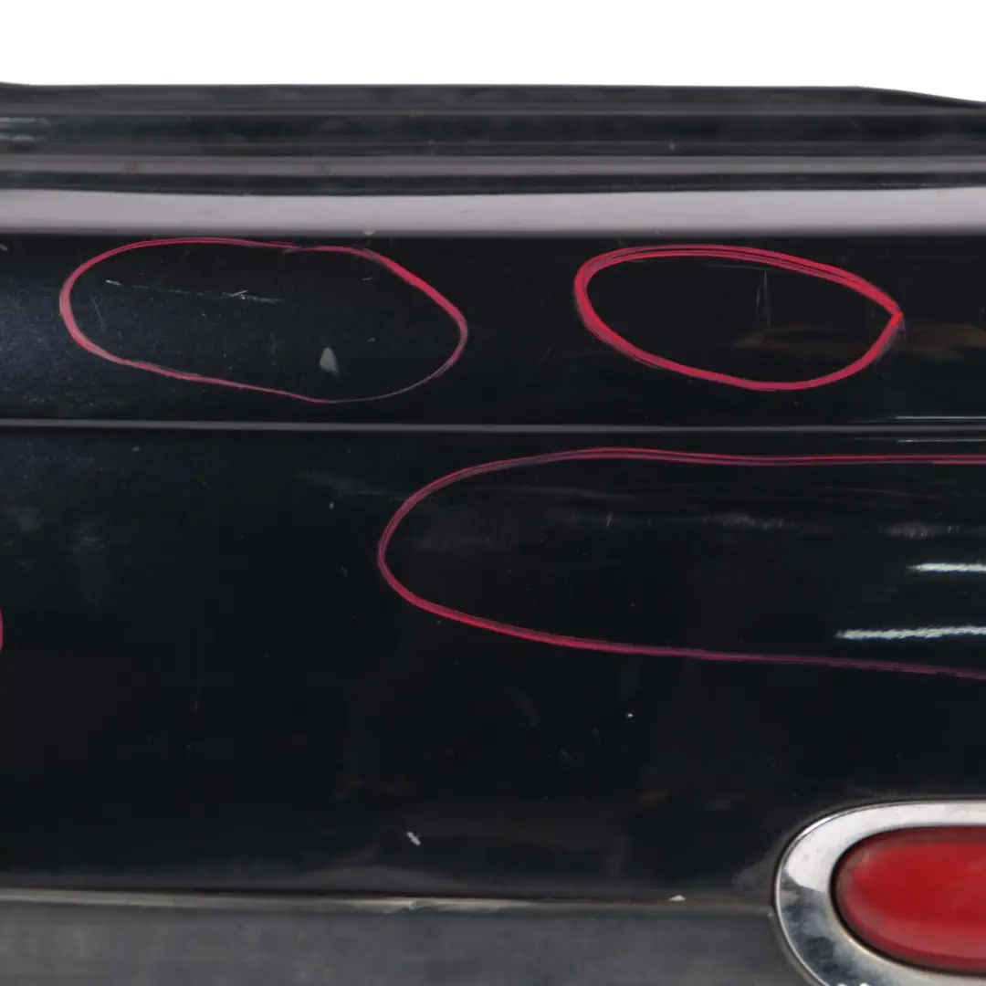 £Mini Cooper One R56 R57 Panel Rear Bumper Astro Black Metallic - A25