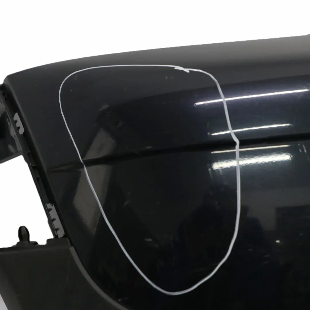 Mini R56 R57 Rear Bumper Complete Trim Panel Astro Black Metallic - A25