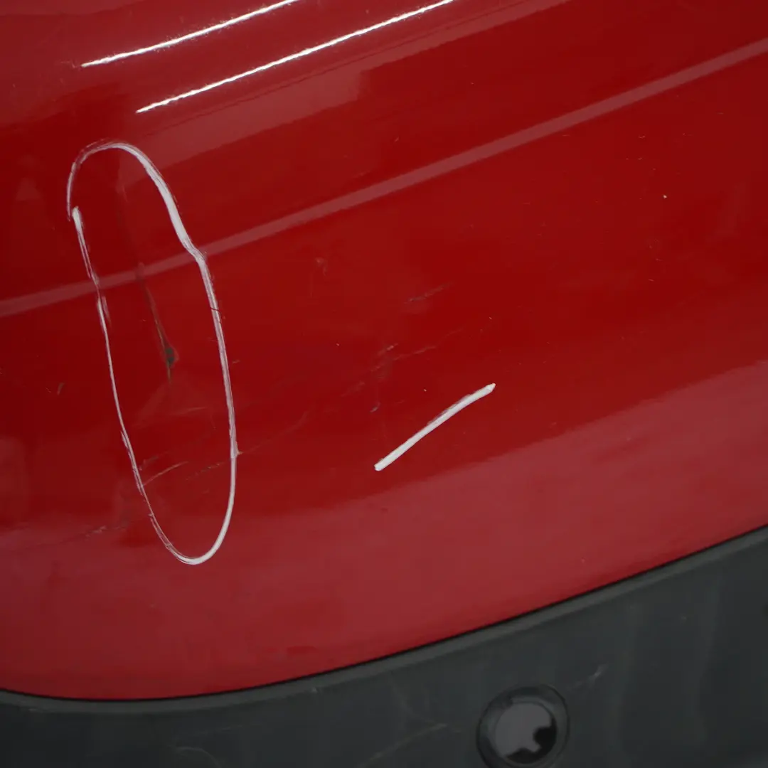 Mini R56 R57 Rear Bumper Complete Trim Panel Chili Red - 851