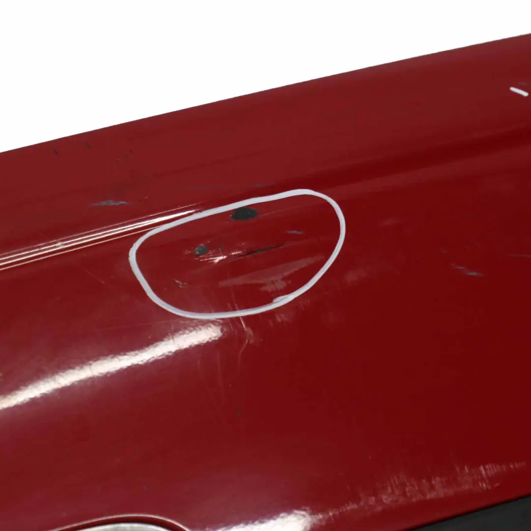 Mini Cooper One R56 R57 Complete Rear Bumper Trim Panel Chili Red - 851