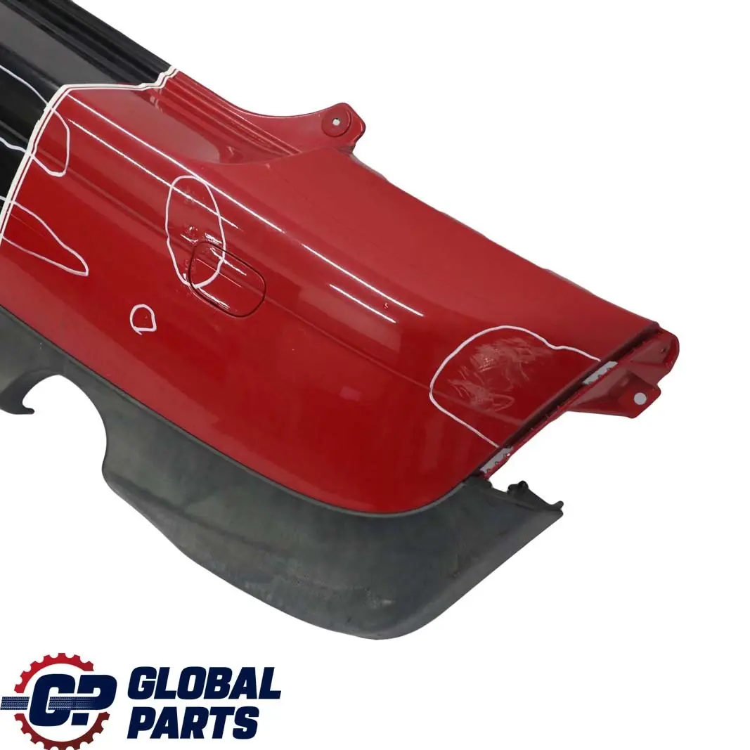 Mini Cooper One 5 R56 R57 Panel parachoques trasero Chili Red - 851