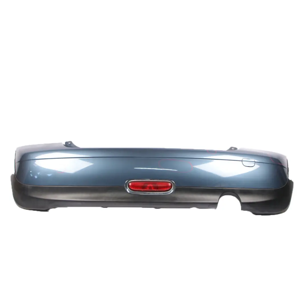 Mini Cooper One R56 R57 Complete Rear Bumper PDC Horizon Blue - A93