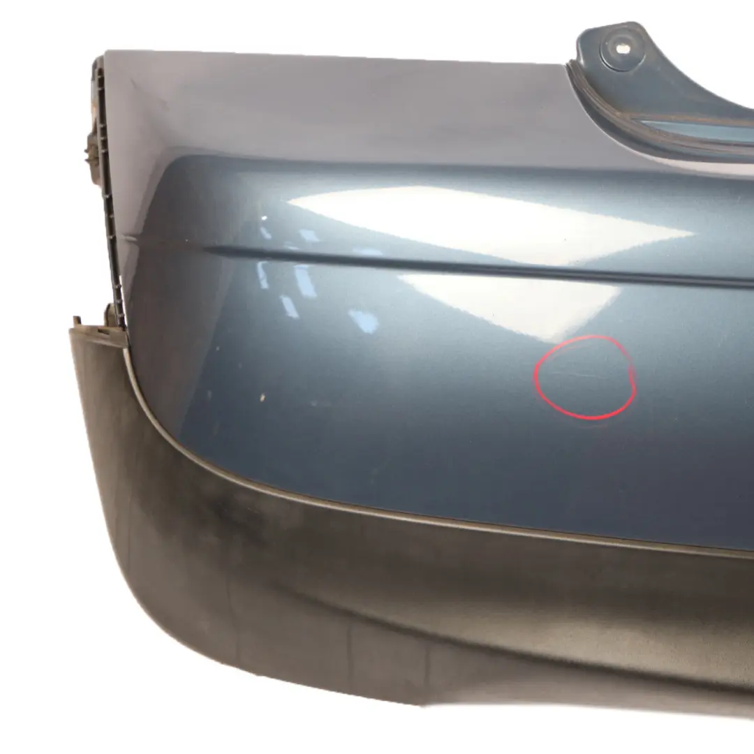 Mini Cooper One R56 R57 Complete Rear Bumper PDC Horizon Blue - A93