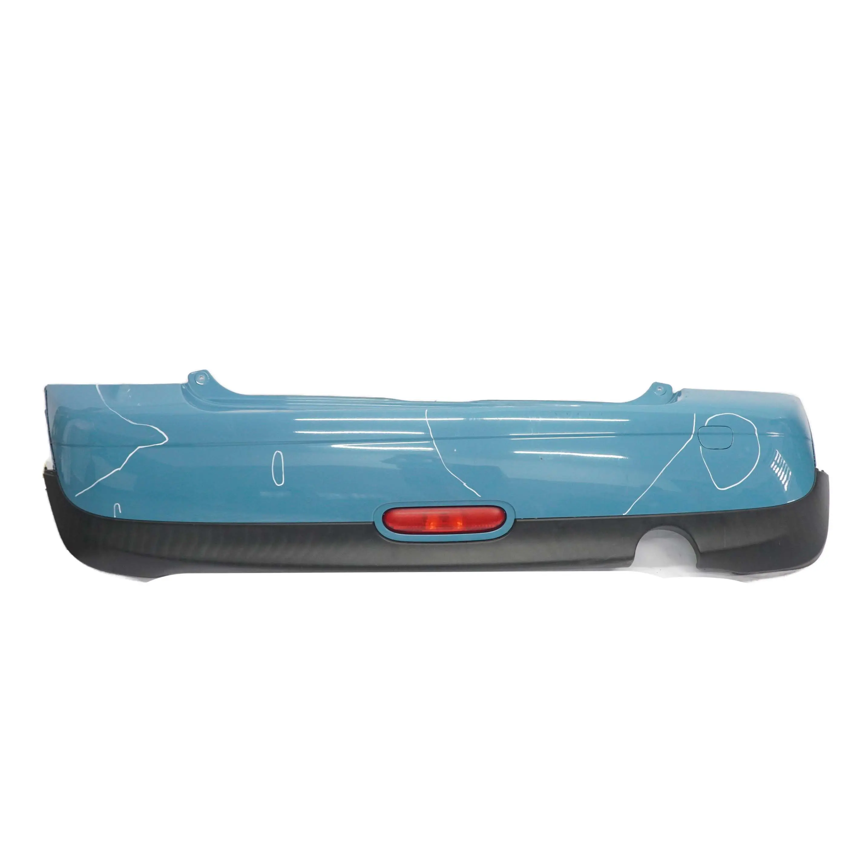 Mini R56 R57 Rear Bumper Trim Panel Oxygen Blue - A74