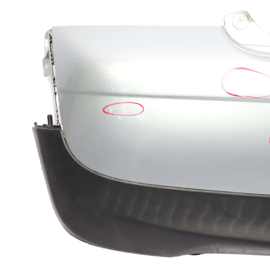 Mini Cooper One R56 R57 Complete Rear Bumper Pure Silver Metallic - 900