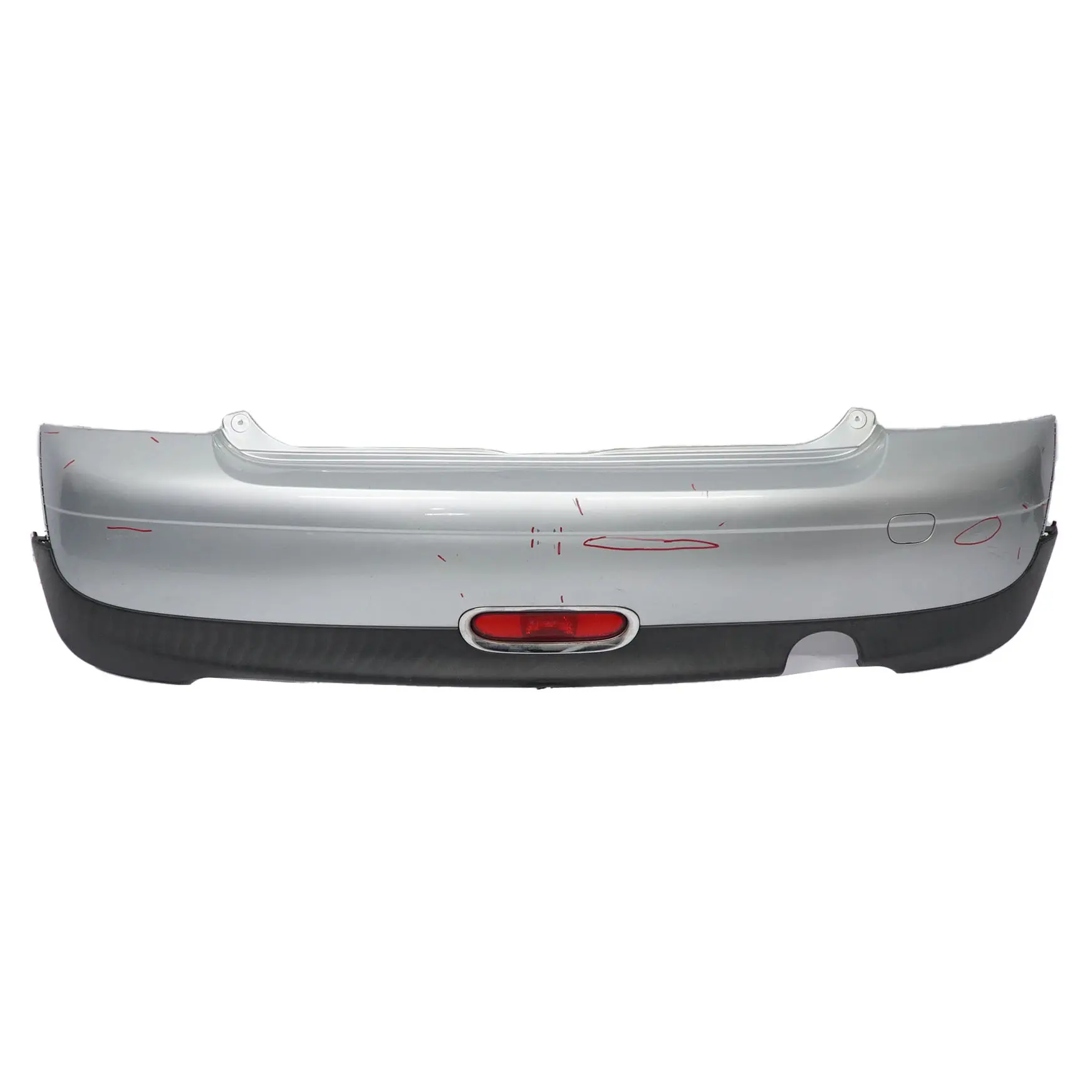 Mini Cooper R56 R57 Complete Rear Bumper Pure Silver Metallic - 900