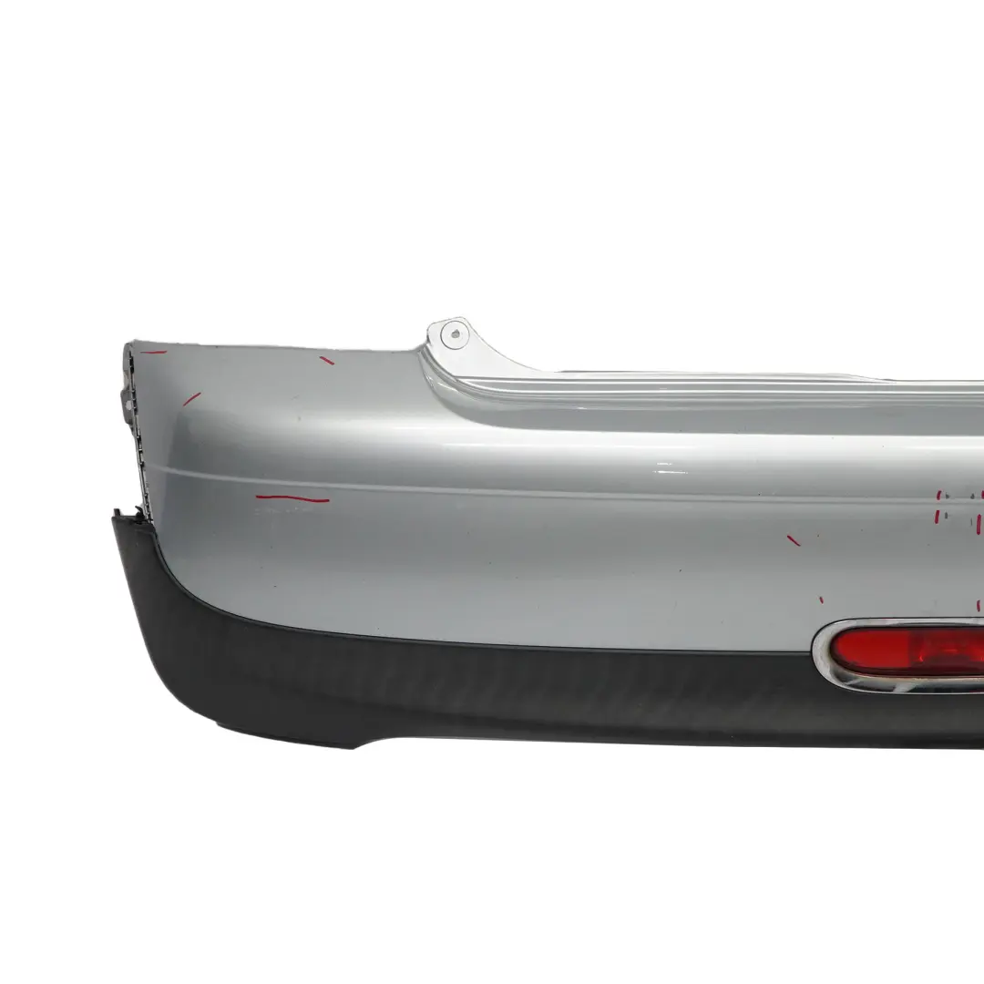 Mini Cooper R56 R57 Complete Rear Bumper Pure Silver Metallic - 900