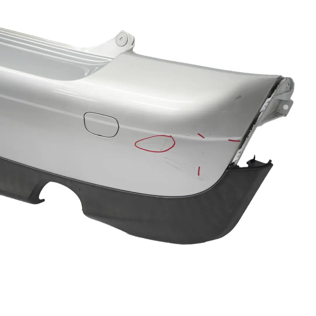 Mini Cooper R56 R57 Complete Rear Bumper Pure Silver Metallic - 900