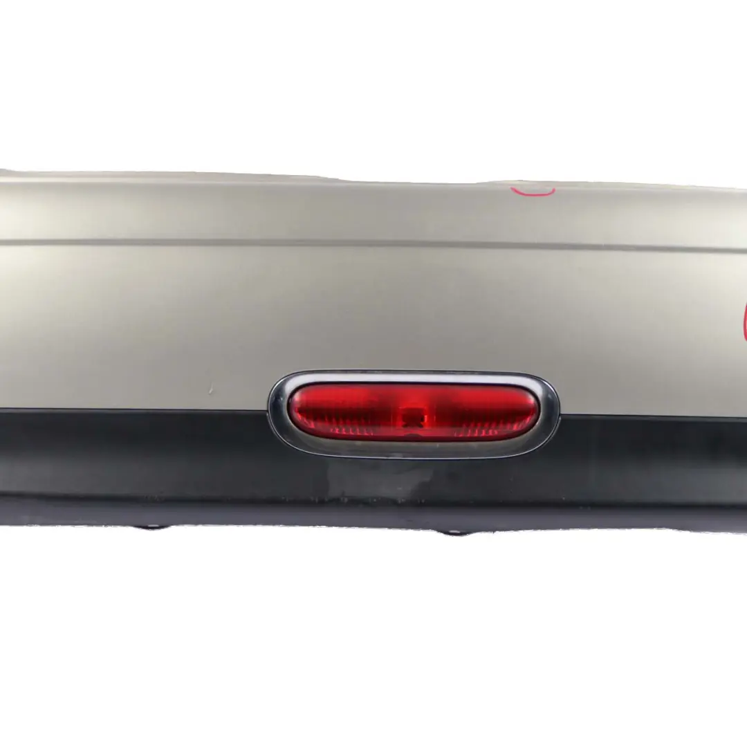 Mini Cooper 2 R56 R57 Complete Rear Bumper Sparkling Silver Metallic - A60