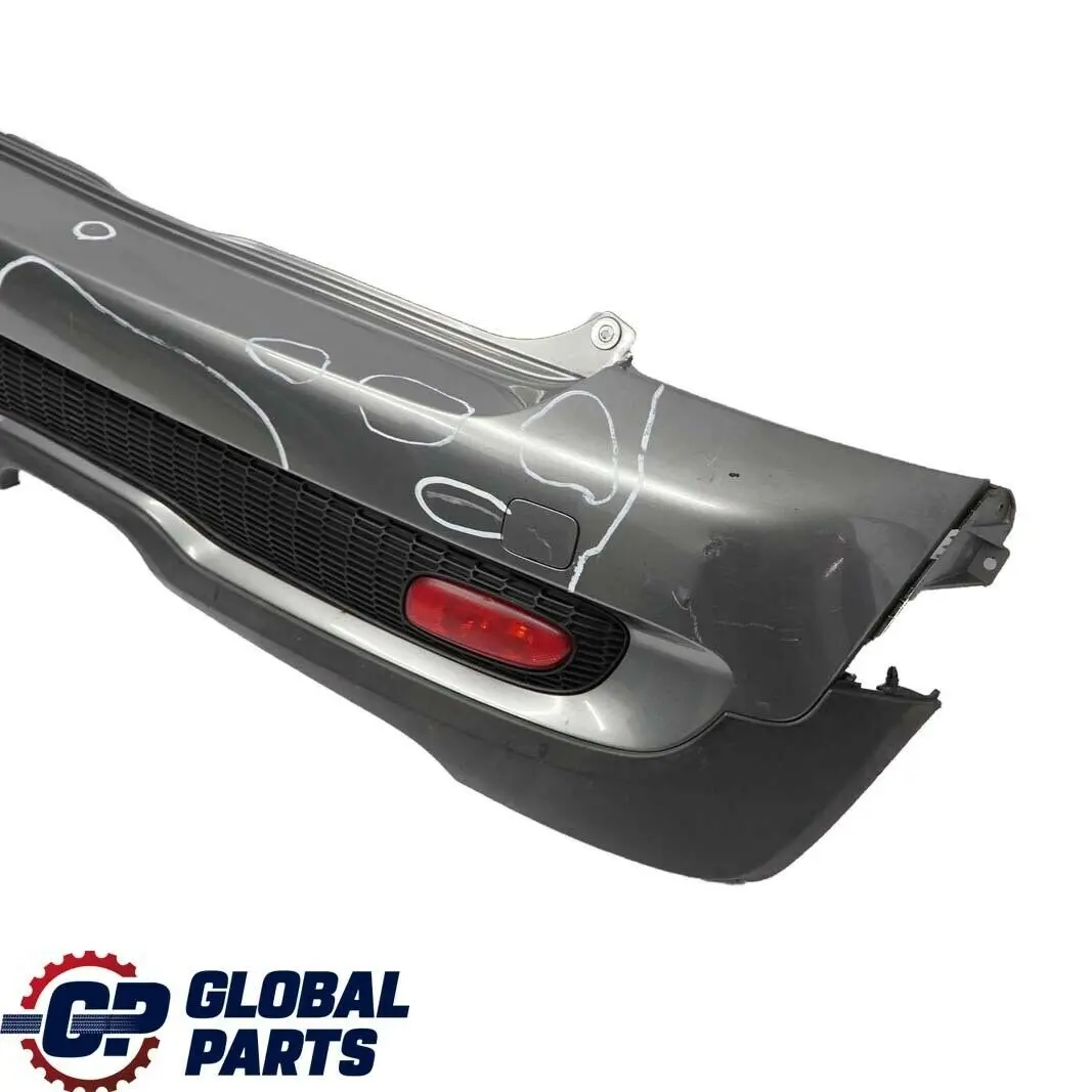 Mini Cooper S R56 R57 Complete Rear Bumper Trim Panel Dark Silver