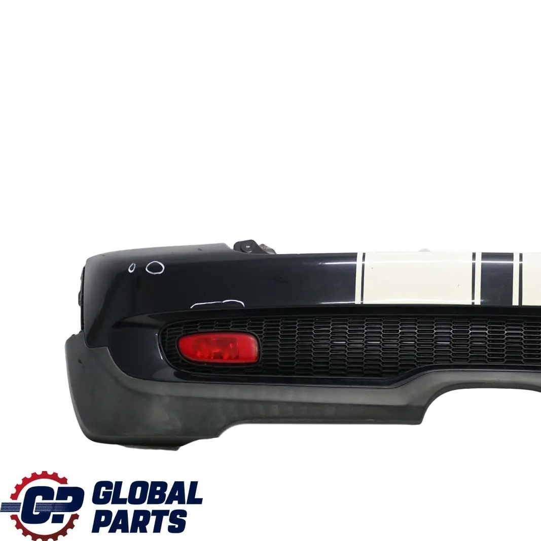 BMW Mini Cooper S R56 R57 2 Complete Rear Bumper Trim Panel Astro Black - A25