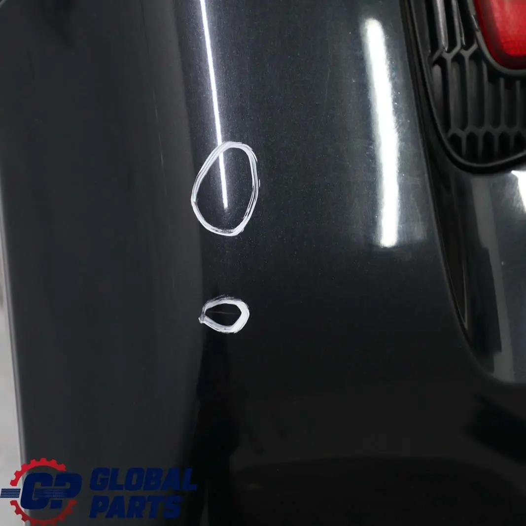 BMW Mini Cooper S R56 R57 2 Complete Rear Bumper Trim Panel Astro Black - A25