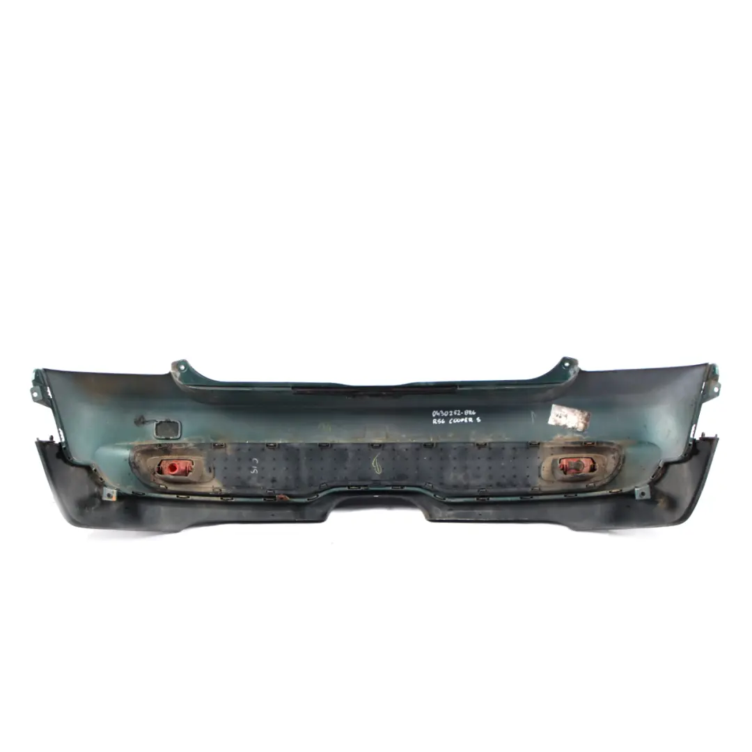 Mini Cooper S R56 R57 PDC Complete Rear Bumper Panel British Racing Green 895