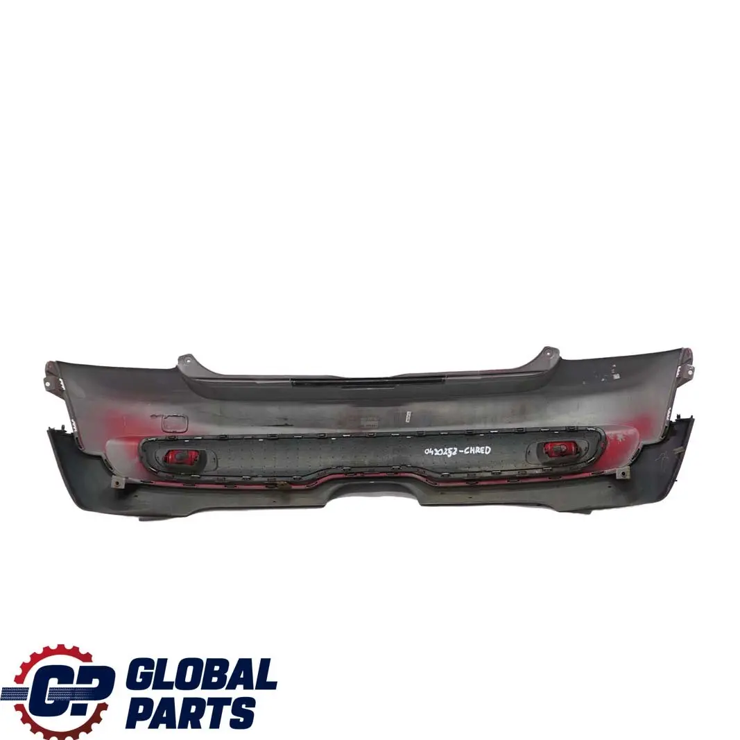 BMW Mini Cooper S R56 R57 Complete Rear Bumper Trim Panel Chili Red - 851