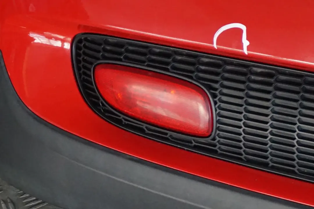 Complete Rear Bumper Trim Panel Chili Red - 851 BMW Mini Cooper S R56 R57 7 - SKU 0430252-CHRED7 - Part number 