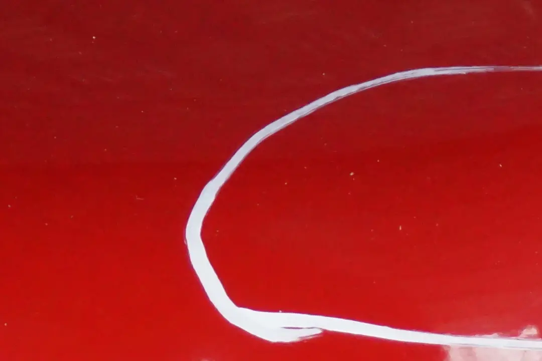 Complete Rear Bumper Trim Panel Chili Red - 851 BMW Mini Cooper S R56 R57 7 - SKU 0430252-CHRED7 - Part number 