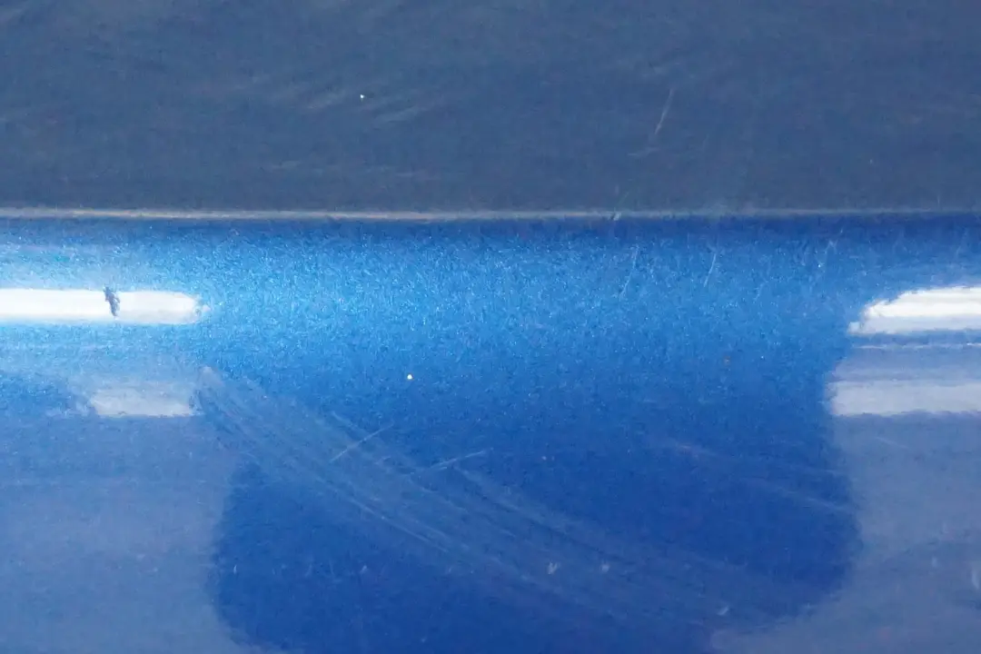 @BMW Mini Cooper S R56 R57 1 Complete Rear Bumper Trim Panel Lightning Blue A63