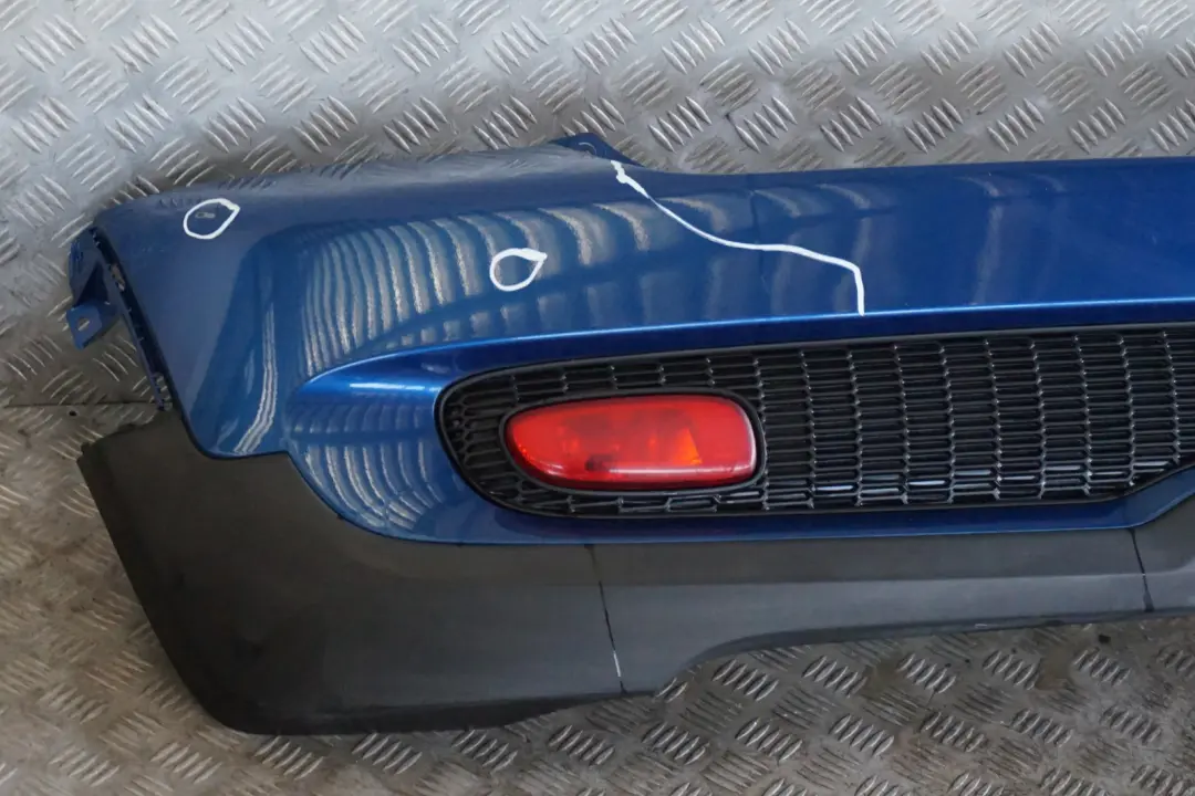 @BMW Mini Cooper S R56 R57 1 Complete Rear Bumper Trim Panel Lightning Blue A63