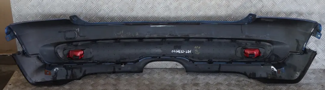 @BMW Mini Cooper S R56 R57 1 Complete Rear Bumper Trim Panel Lightning Blue A63
