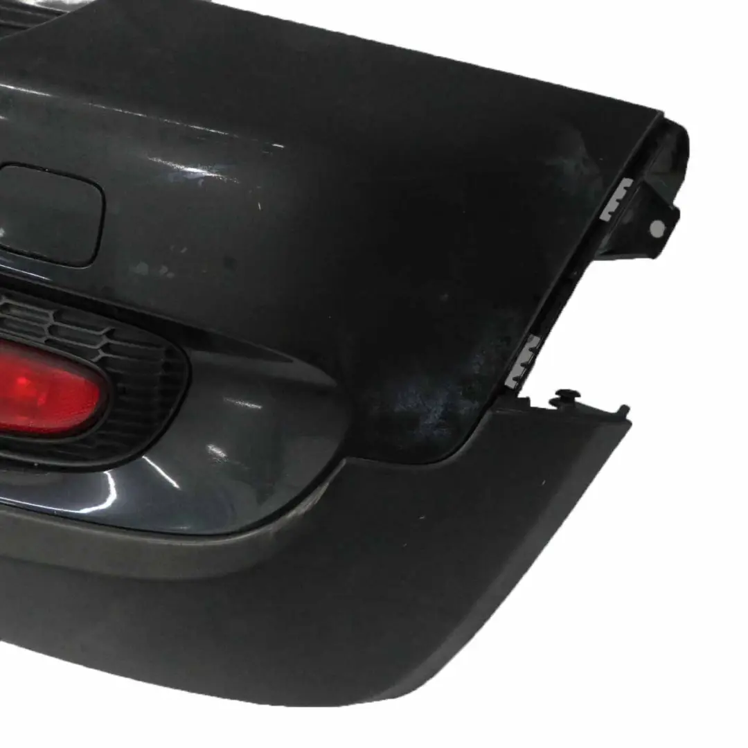 Mini Cooper S R56 Complete Rear Bumper Trim Panel Midnight Black Metallic - A94