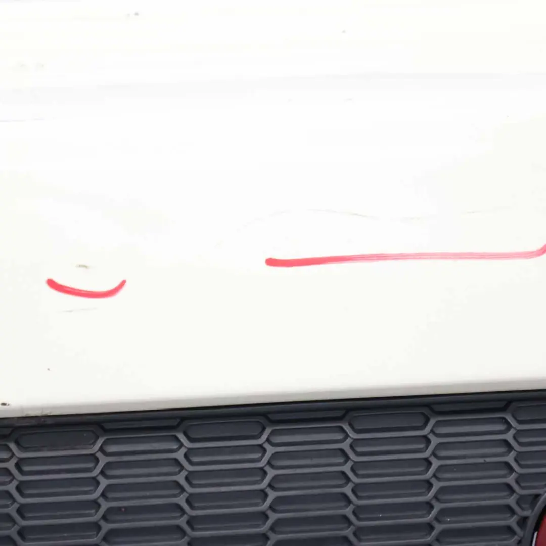 Mini R56 R57 Rear Bumper Cooper S Complete Trim Panel Pepper White - 850