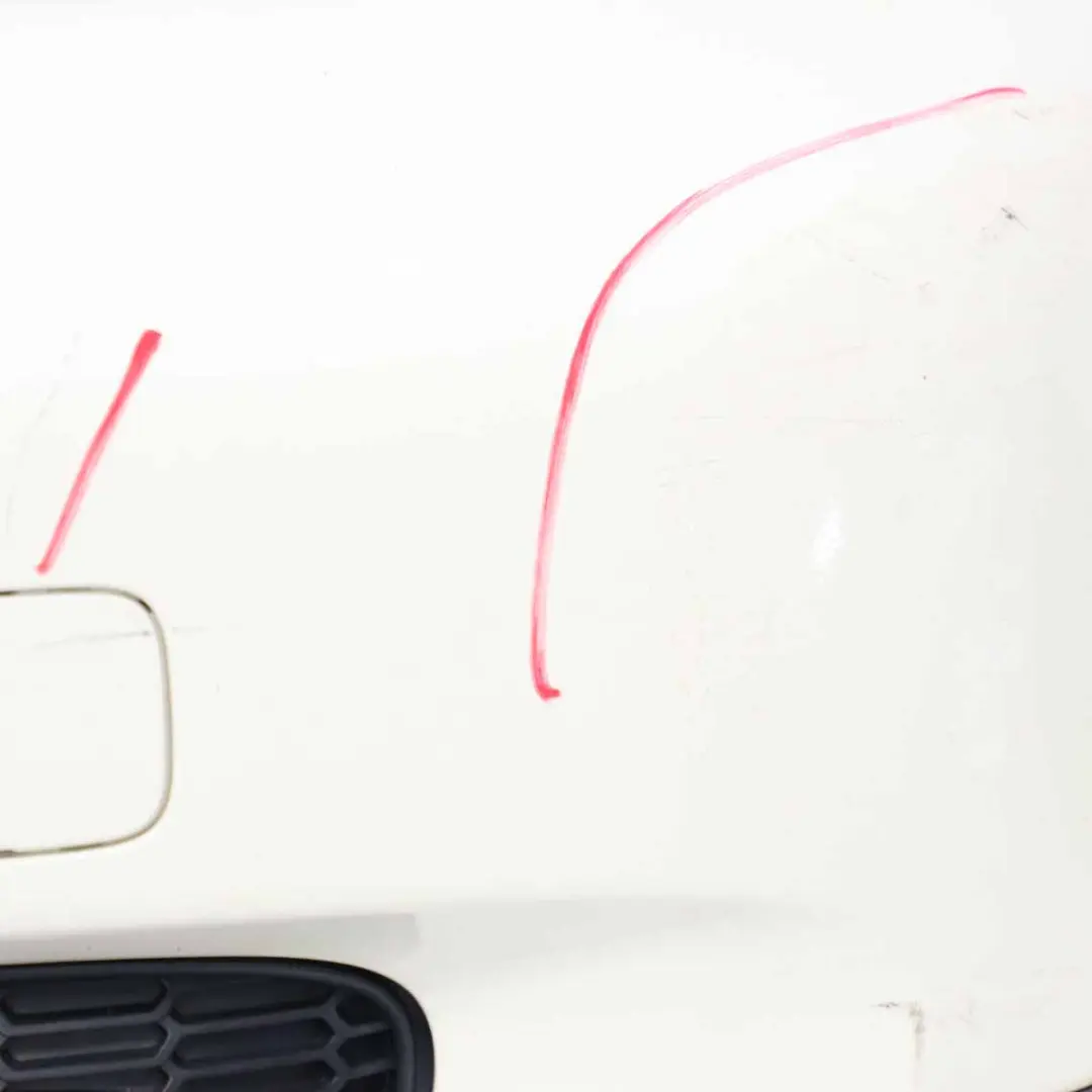 Mini R56 R57 Rear Bumper Cooper S Complete Trim Panel Pepper White - 850