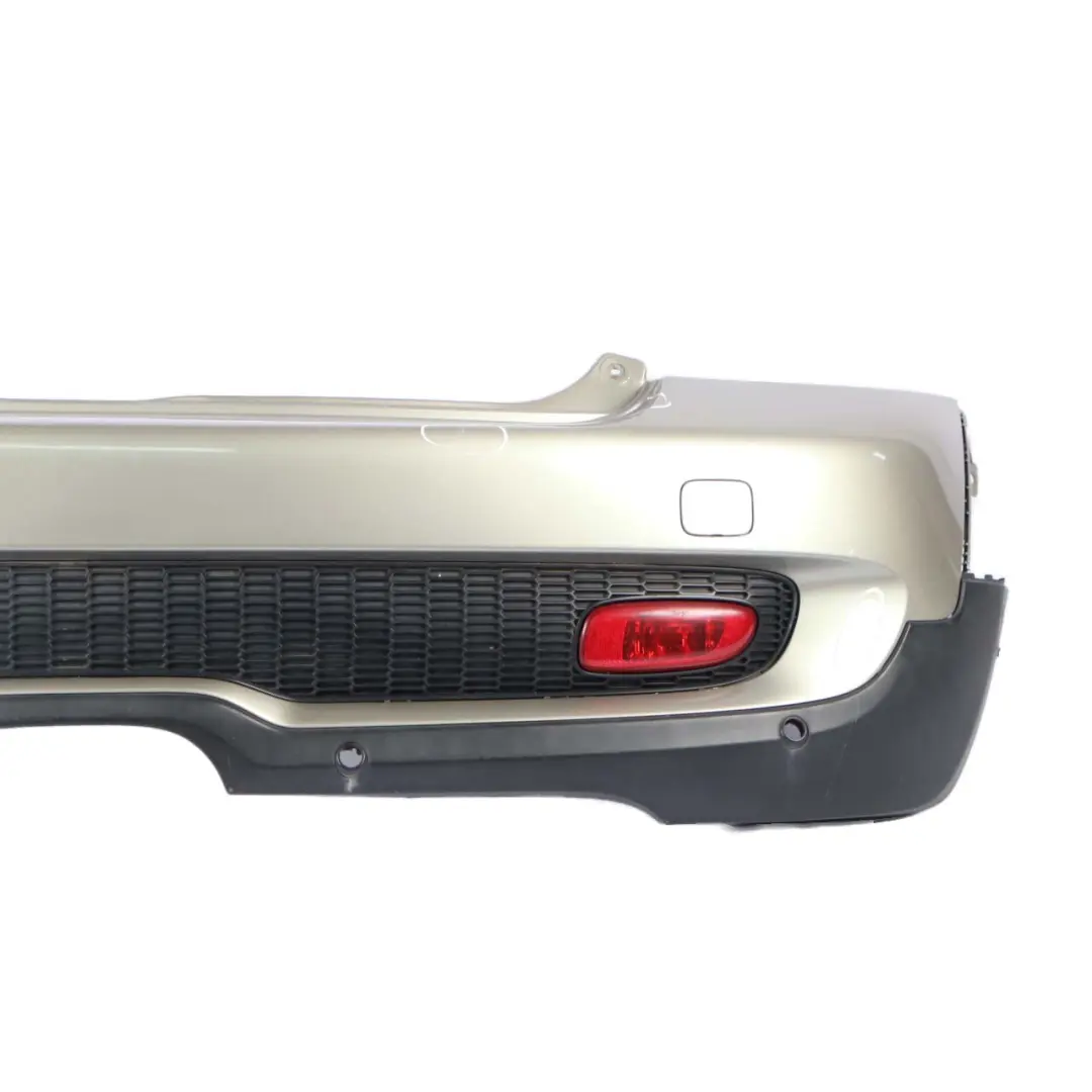 Mini Cooper S R56 R57 PDC Complete Rear Bumper Trim Panel Sparkling Silver A60