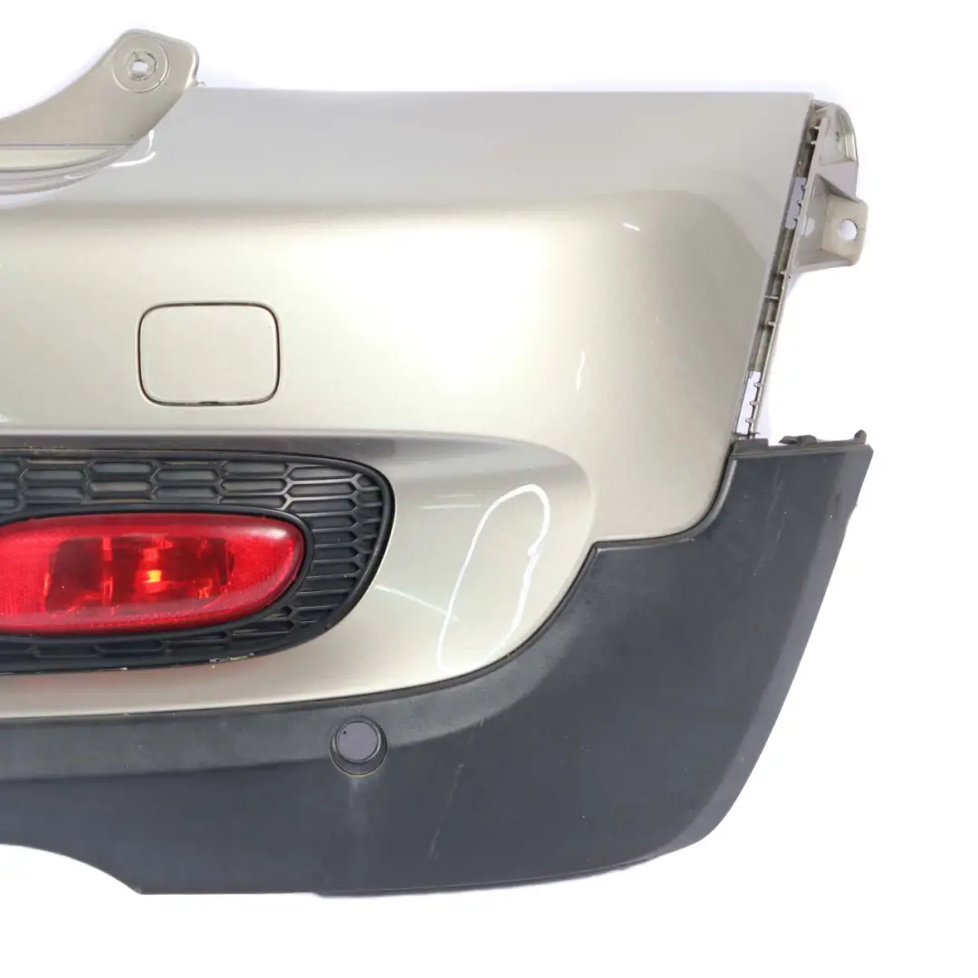 Mini Cooper S R56 R57 PDC Complete Rear Bumper Trim Panel Sparkling Silver A60