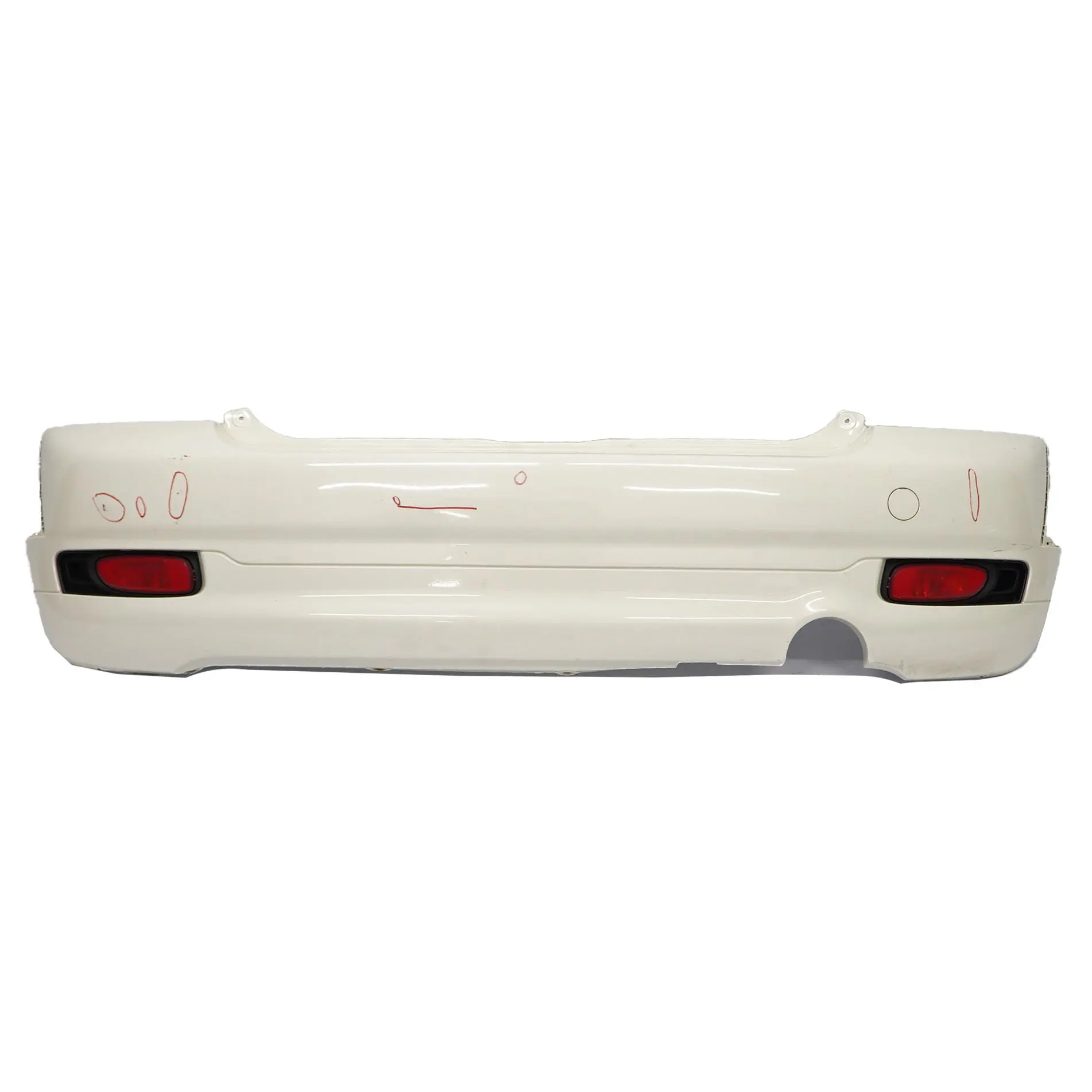 Mini Cooper S R56 R57 Aero Kit Complete Rear Bumper Trim Panel Pepper White