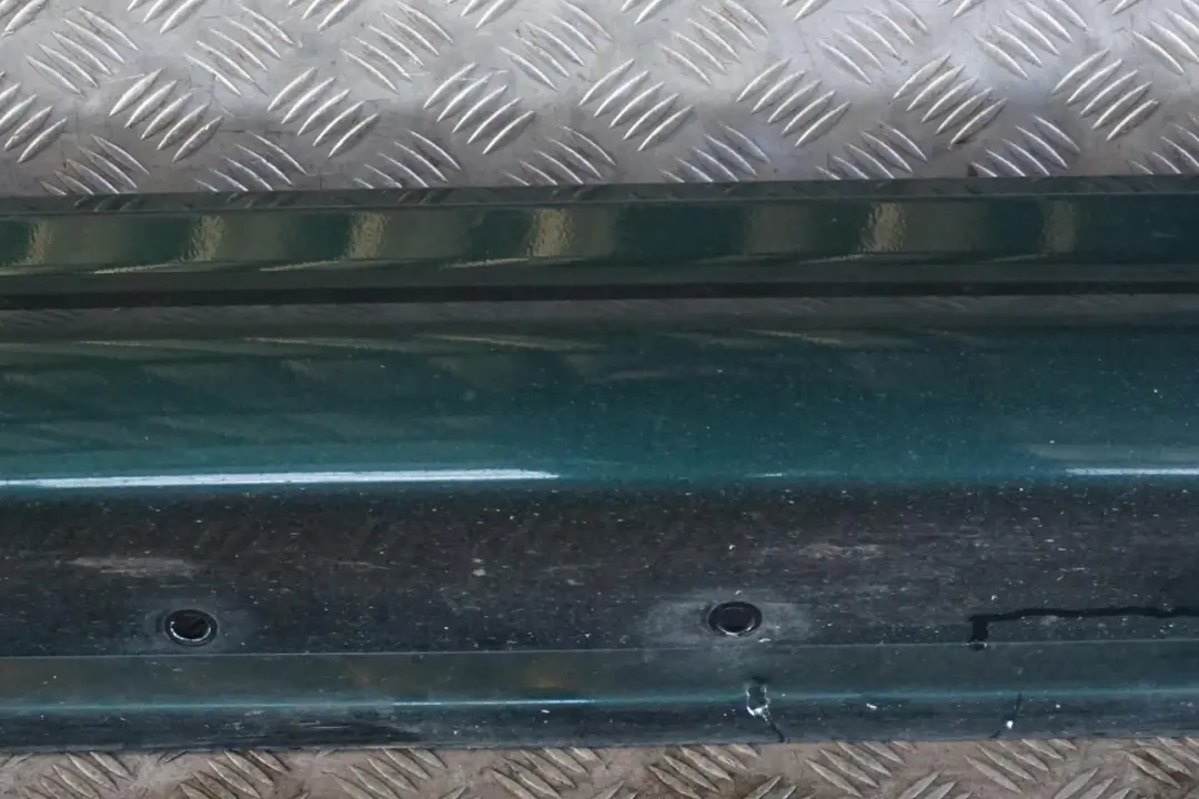 BMW Mini Cooper R56 R57 Aerokit Right O/S Sill Skirt Cover British Racing Green