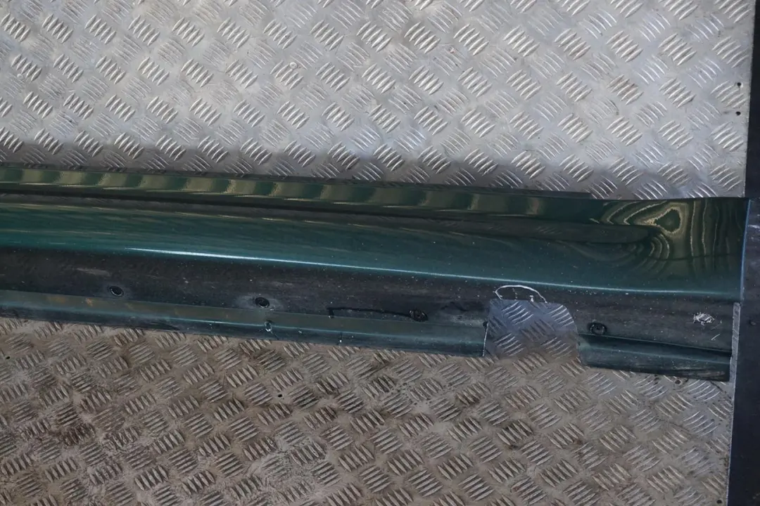 BMW Mini Cooper R56 R57 Aerokit Right O/S Sill Skirt Cover British Racing Green