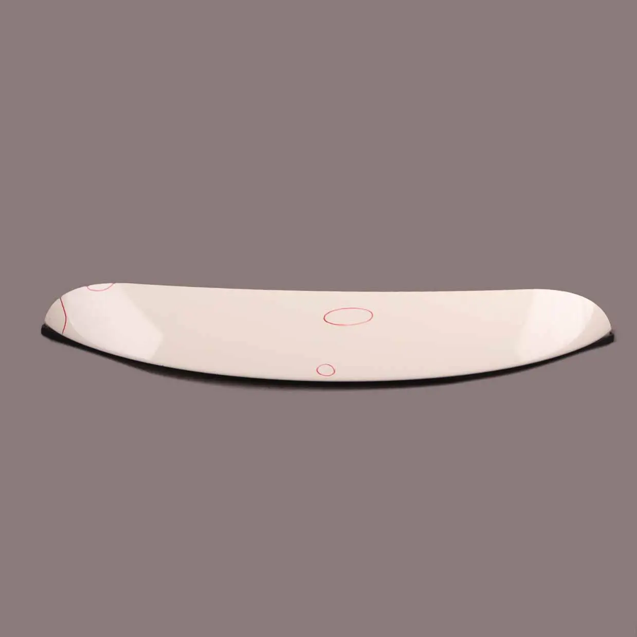 Mini R56 Rear Spoiler Panel Trim Cover Pepper White 850 7148913 0430314