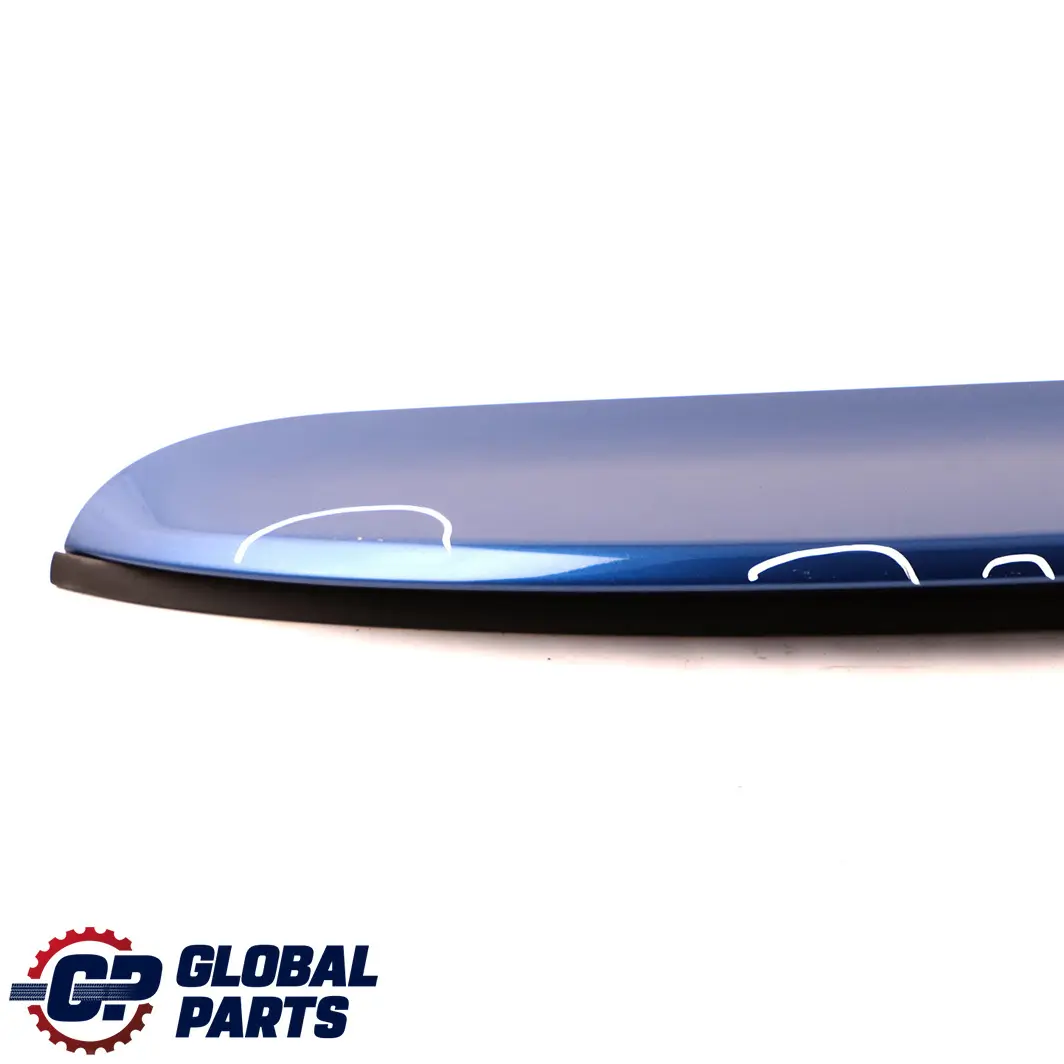 BMW Mini Cooper One R56 Rear Spoiler Trim Panel Lightning Blue Metallic - A63