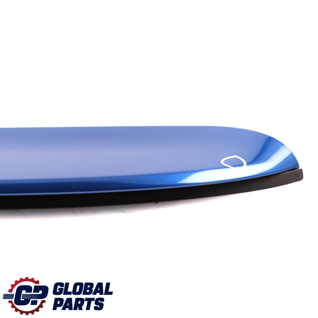 BMW Mini Cooper One R56 Rear Spoiler Trim Panel Lightning Blue Metallic - A63