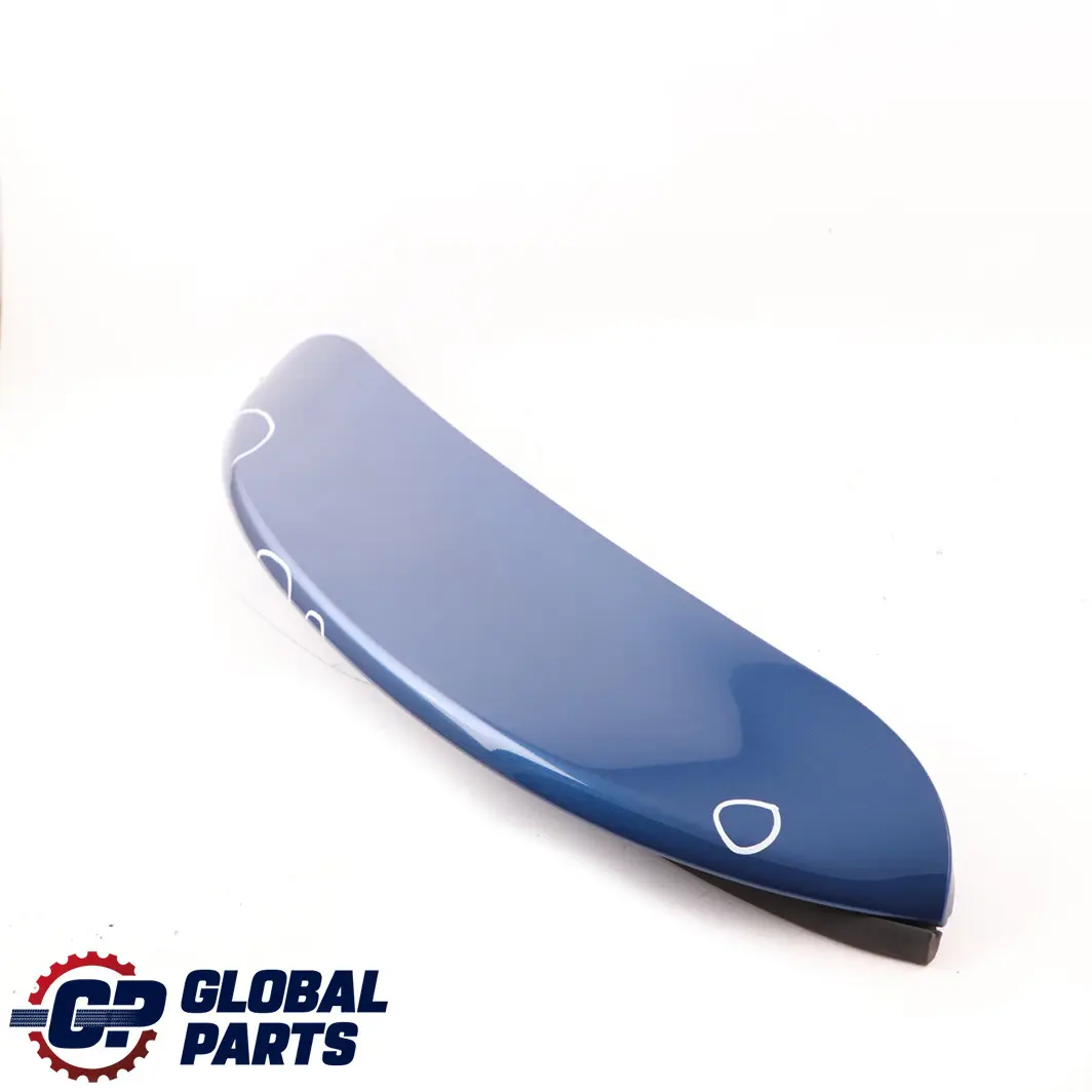 BMW Mini Cooper One R56 Rear Spoiler Trim Panel Lightning Blue Metallic - A63