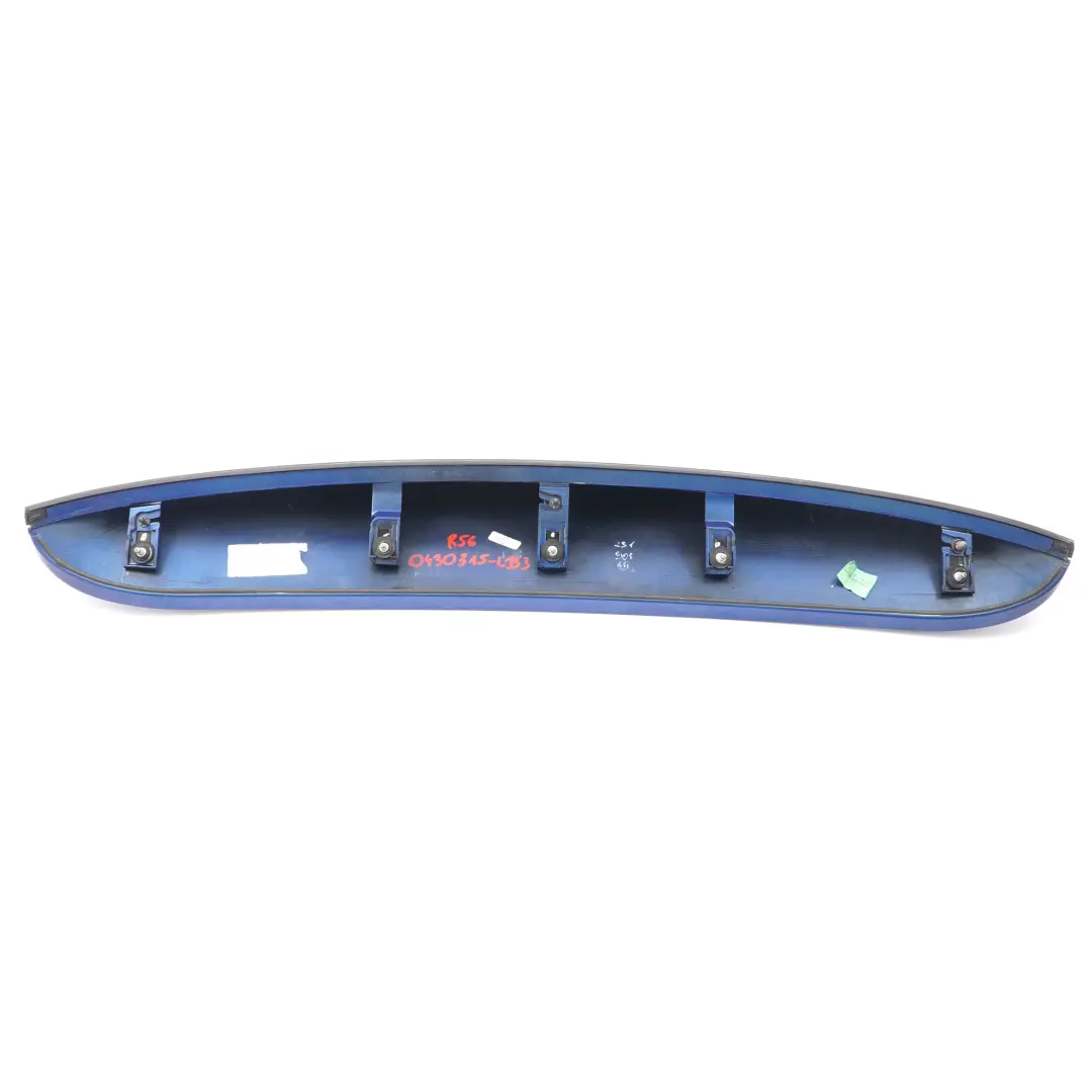 Mini Cooper One R56 Heckspoiler Kofferraum Heckklappe Lightning Blau A63 7148850