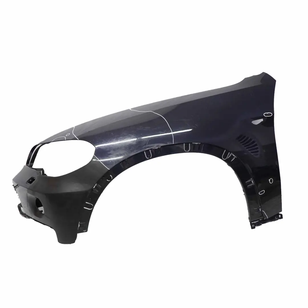 Side Wing Panel BMW X5 E70 Front Left N/S Fender Monacoblau Monaco Blue - A35