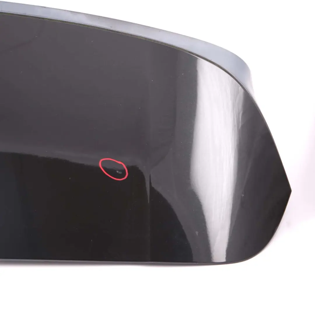 BMW X5 E70 Rear Spoiler Upper Aerial Black Sapphire Metallic - 475 7157689