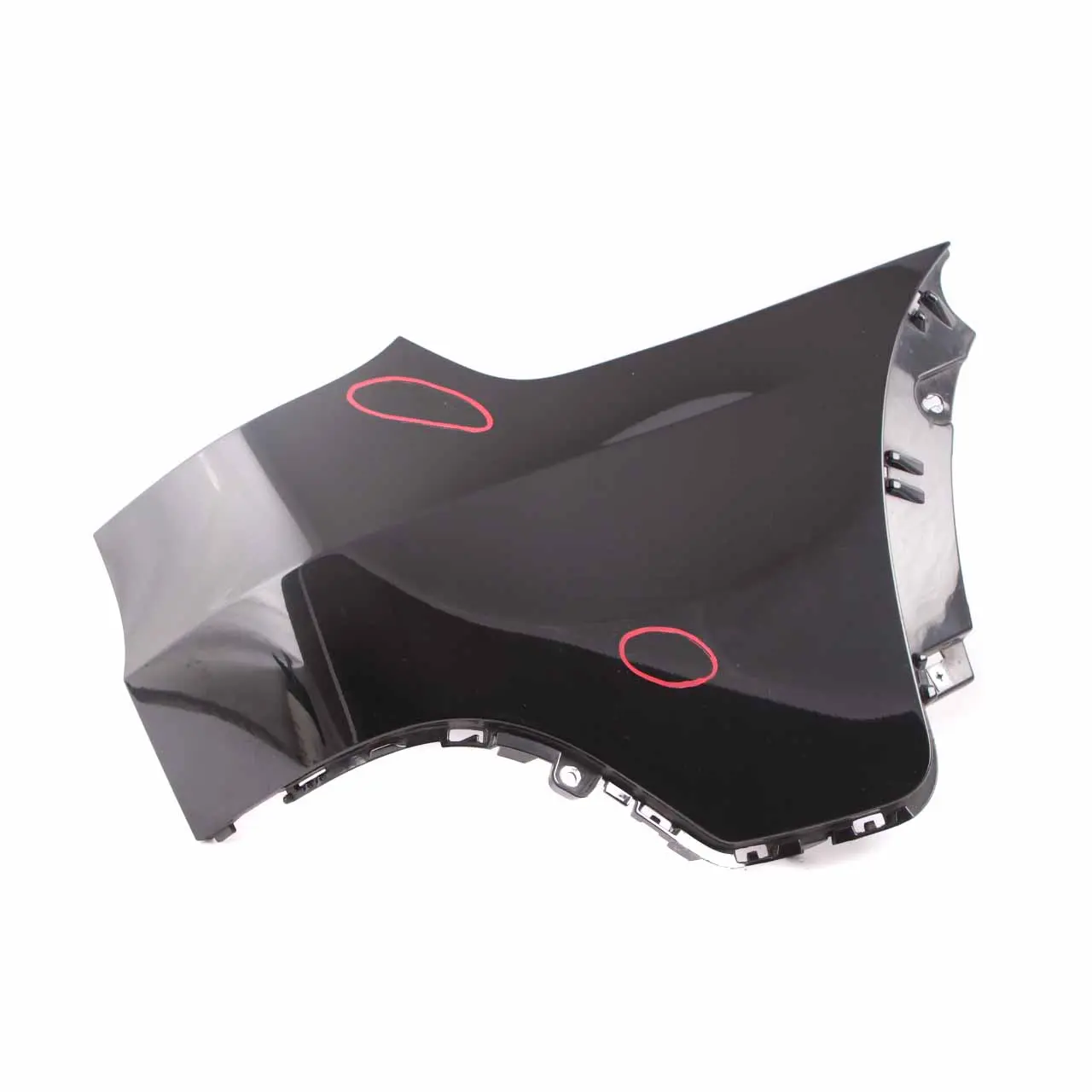 BMW X5 E70 Bumper Corner Rear Right O/S Trim Cover Side Black Sapphire - 475