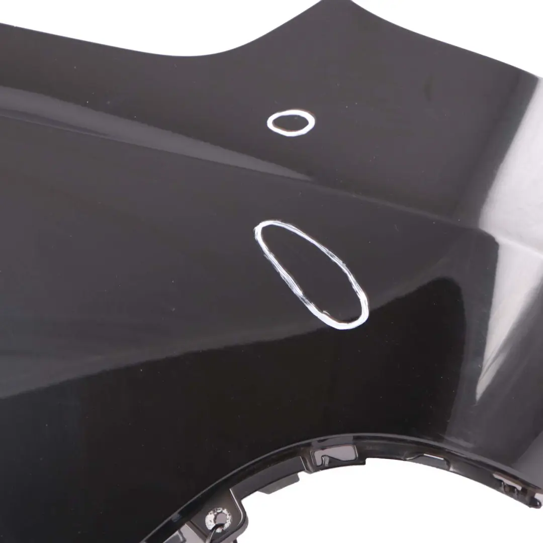 BMW X5 E70 Bumper Corner Rear Left N/S Trim Cover Side Black Sapphire - 475