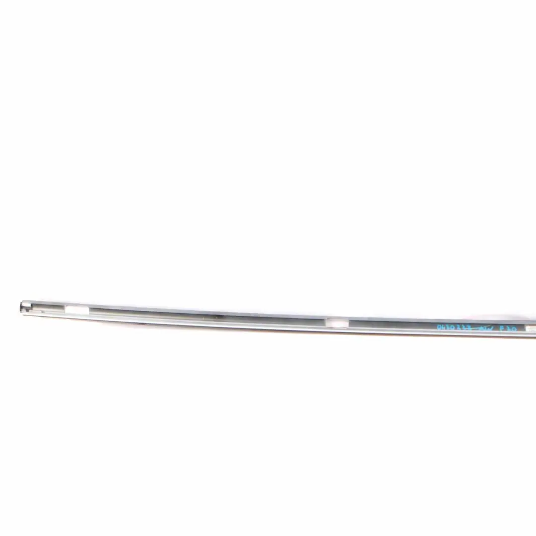 BMW X5 E70 Left N/S Roof Railing Moulding Trim Strip Alpinweiss White - 300