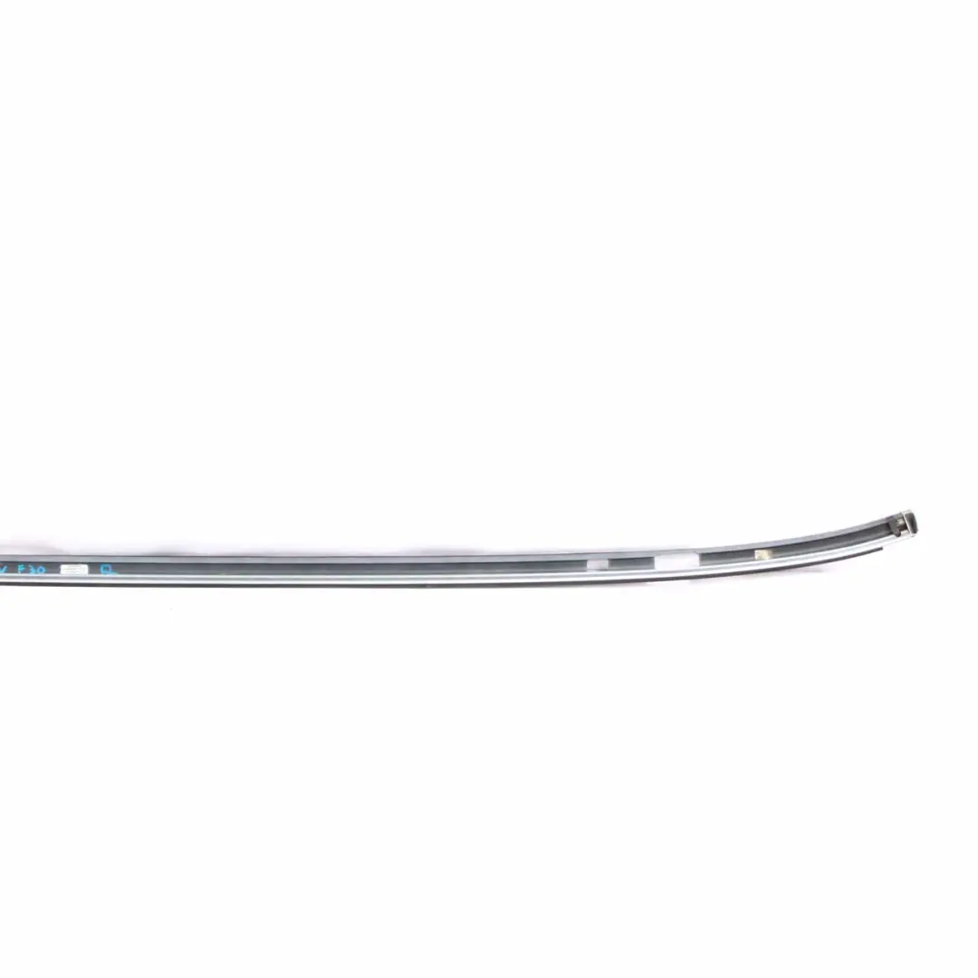 BMW X5 E70 Left N/S Roof Railing Moulding Trim Strip Alpinweiss White - 300