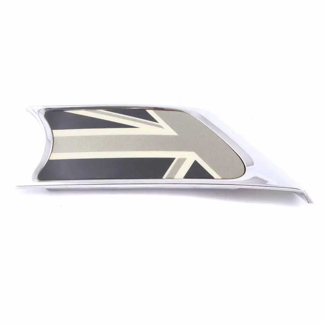 Mini R56 Side Wing Fender Panel Covering Scuttle Trim Cover Union Jack 0432566