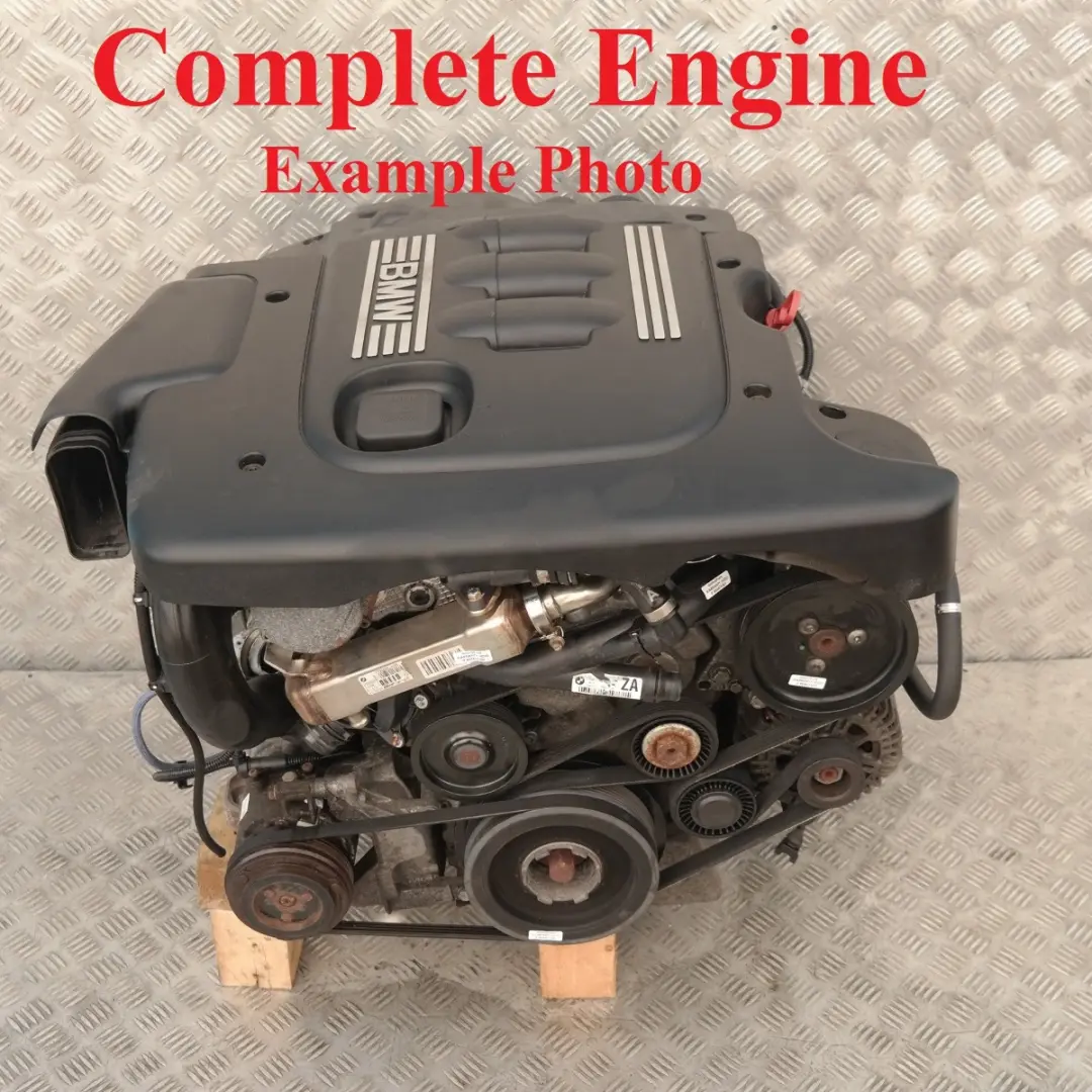 BMW X3 E83 2.0D M47N2 Moteur nu  Diesel 204D4 150HP GARANTIE