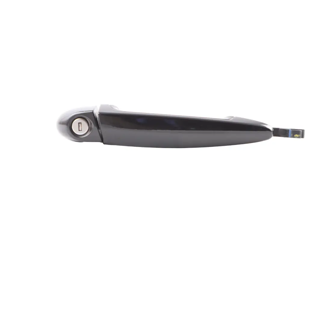 BMW E81 E87 E88 Grab Handle Door Front Right O/S Black Sapphire Metallic - 475