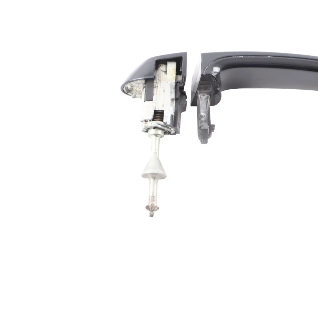 BMW E81 E87 E88 Grab Handle Door Front Right O/S Black Sapphire Metallic - 475