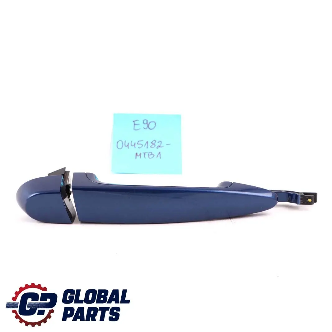 BMW 1 3 Series 1 E87 E90 E91 Rear Right Grab Handle O/S Montegoblau Blue A51