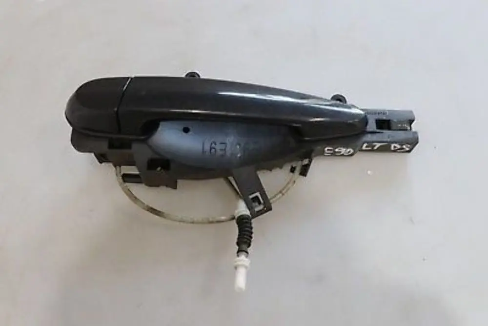 BMW 3 Series E90 E91 Complete Grab Handle Rear Left N/S Black Sapphire 475